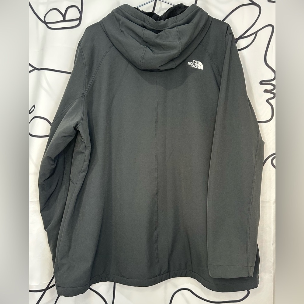 The North Face Women’s Black Shelbe Raschel Parka Jacket XXXL - Picture 3 of 7